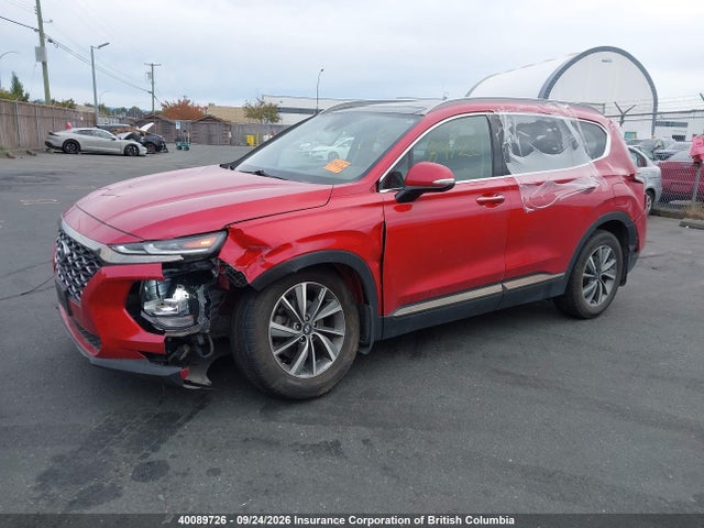 40089726 :رقم المزاد ، 5NMS3CAA5LH190939 vin ، 2020 Hyundai Santa Fe Sel/sel Plus مزاد بيع