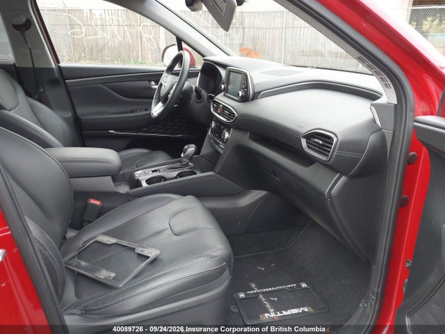 40089726 :رقم المزاد ، 5NMS3CAA5LH190939 vin ، 2020 Hyundai Santa Fe Sel/sel Plus مزاد بيع