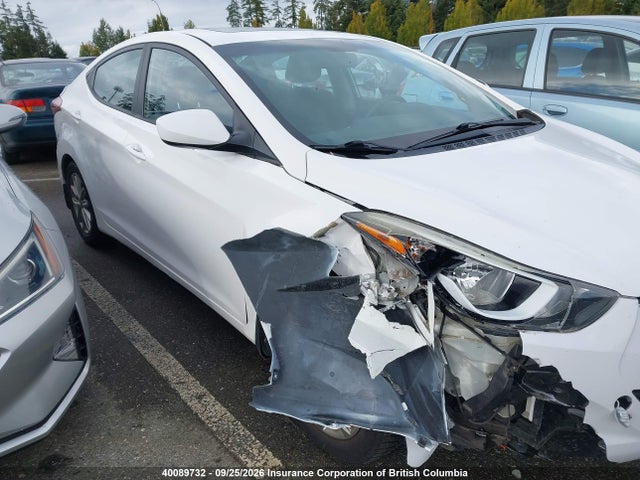 Продажа на аукционе авто 2016 Hyundai Elantra Se/sport/limited, vin: KMHDH4AE1GU514952, номер лота: 40089732