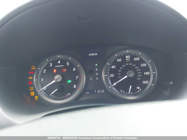 40089734 :رقم المزاد ، JTHBK1EG6A2343561 vin ، 2010 Lexus Es350 مزاد بيع