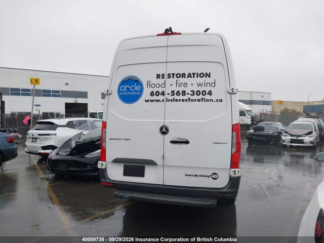 Продаж на аукціоні авто 2019 Mercedes-benz Sprinter 2500 High Roof V6, vin: WD3BF1CD1KP052611, номер лоту: 40089738