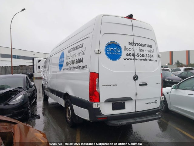 Продаж на аукціоні авто 2019 Mercedes-benz Sprinter 2500 High Roof V6, vin: WD3BF1CD1KP052611, номер лоту: 40089738