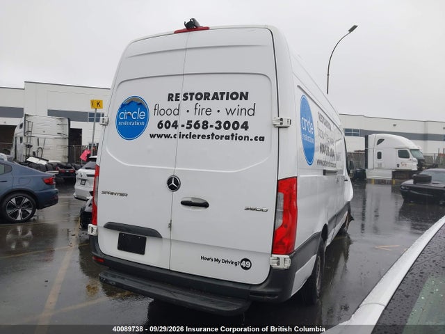 Продаж на аукціоні авто 2019 Mercedes-benz Sprinter 2500 High Roof V6, vin: WD3BF1CD1KP052611, номер лоту: 40089738