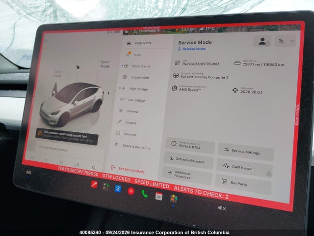 Tesla Model Y 2023 7SAYGDEE3PF759055 Image 7