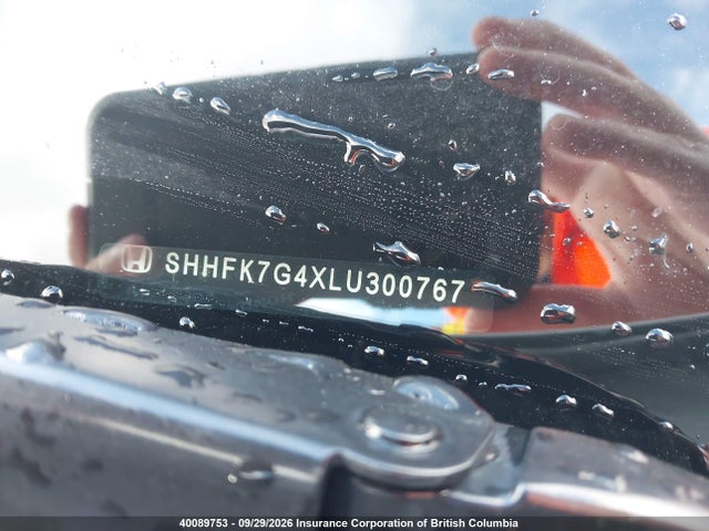 Honda Civic 2020 SHHFK7G4XLU300767 Image 19