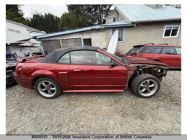 Aukcja sprzedaży 2003 Ford Mustang Gt, vin: 1FAFP45X43F324367, numer aukcji: 40089761