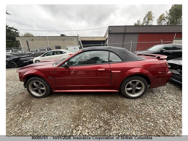 Aukcja sprzedaży 2003 Ford Mustang Gt, vin: 1FAFP45X43F324367, numer aukcji: 40089761