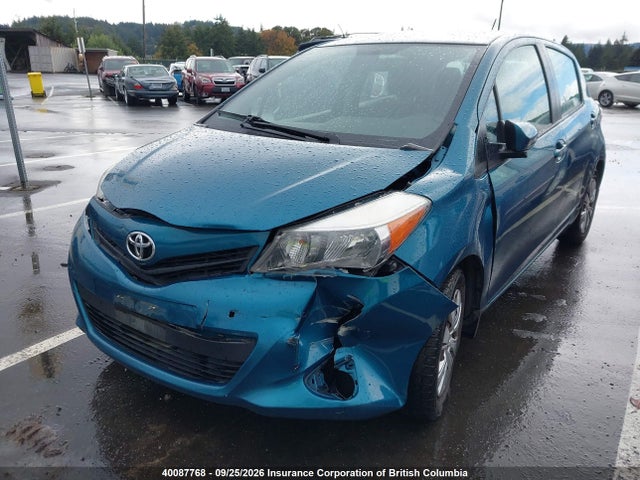 2014 Toyota Yaris მანქანა იყიდება აუქციონზე, vin: VNKKTUD31EA003977, აუქციონის ნომერი: 40087768