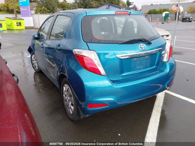 2014 Toyota Yaris მანქანა იყიდება აუქციონზე, vin: VNKKTUD31EA003977, აუქციონის ნომერი: 40087768
