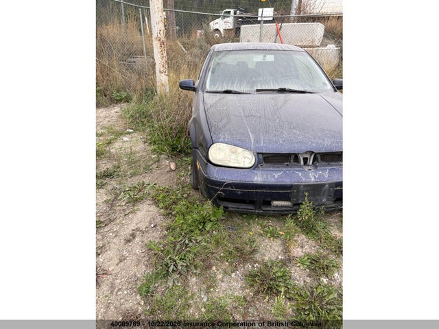40089769 :رقم المزاد ، WVWBA21J0YW537551 vin ، 2000 Volkswagen Golf مزاد بيع