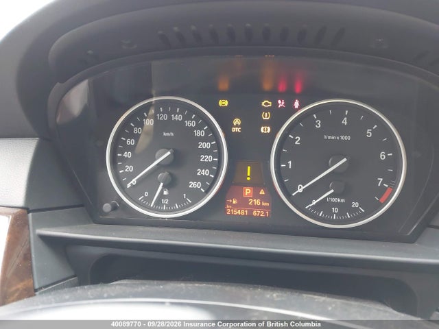 Продажа на аукционе авто 2010 Bmw 535i, vin: WBAPT7C57AC237281, номер лота: 40089770
