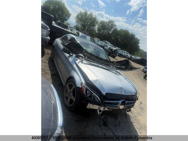 Aukcja sprzedaży 2017 Mercedes-benz C 300 4mati, vin: 55SWF4KBXHU211409, numer aukcji: 40089777