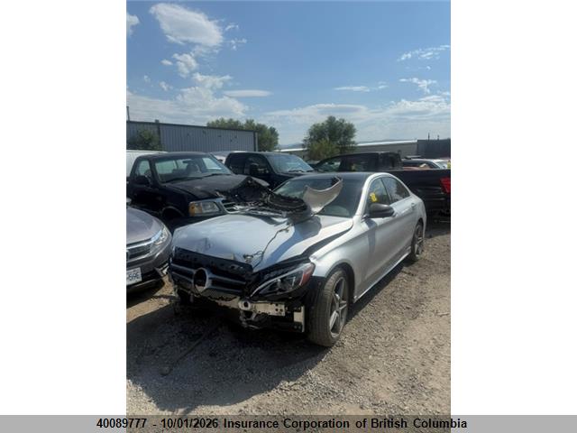 Aukcja sprzedaży 2017 Mercedes-benz C 300 4mati, vin: 55SWF4KBXHU211409, numer aukcji: 40089777