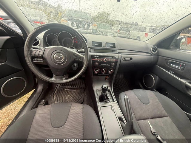 Продажа на аукционе авто 2009 Mazda Mazda3 Gs/gt, vin: JM1BK343991227364, номер лота: 40089798