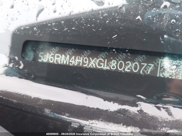 40089805 :رقم المزاد ، 5J6RM4H9XGL802077 vin ، 2016 Honda Cr-v مزاد بيع