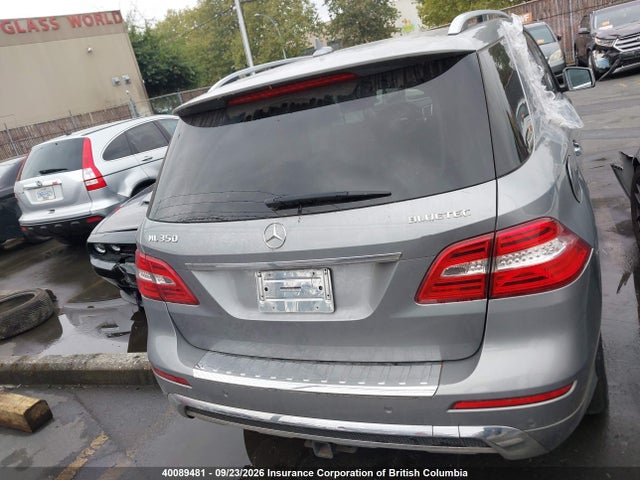 40089481 :رقم المزاد ، 4JGDA2EB8CA041216 vin ، 2012 Mercedes-benz Ml 350 Bluetec مزاد بيع