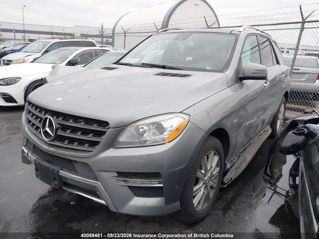 40089481 :رقم المزاد ، 4JGDA2EB8CA041216 vin ، 2012 Mercedes-benz Ml 350 Bluetec مزاد بيع