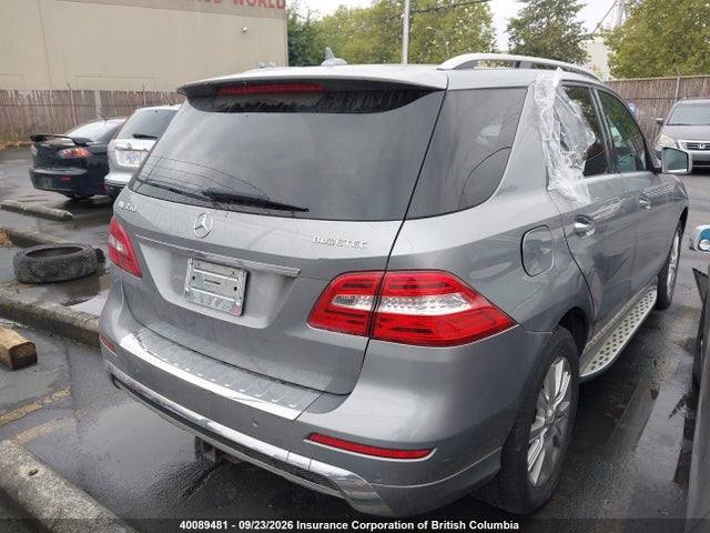 40089481 :رقم المزاد ، 4JGDA2EB8CA041216 vin ، 2012 Mercedes-benz Ml 350 Bluetec مزاد بيع