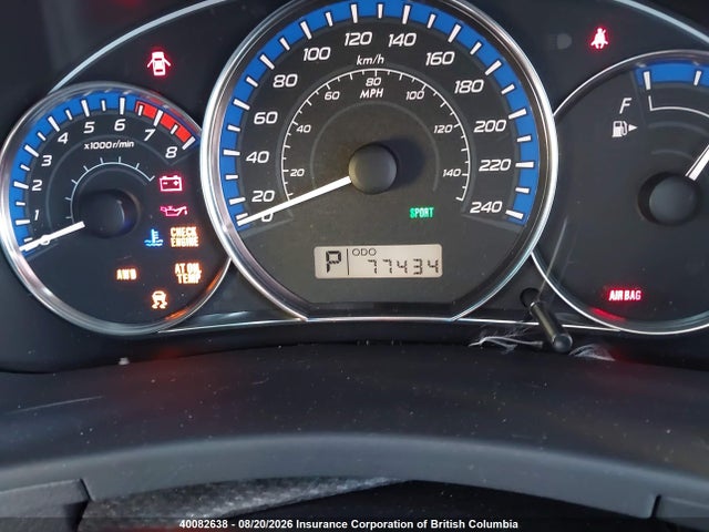 Aukcja sprzedaży 2011 Subaru Forester Limited, vin: JF2SHCEC3BH757180, numer aukcji: 40082638