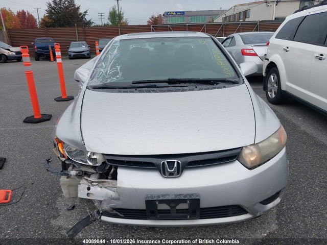 40089844 :رقم المزاد ، 2HGFG12886H000042 vin ، 2006 Honda Civic مزاد بيع
