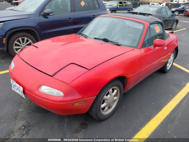 1990 Mazda Mx-5 Miata მანქანა იყიდება აუქციონზე, vin: JM1NA3525L0115793, აუქციონის ნომერი: 40089846