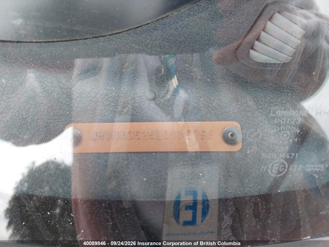 1990 Mazda Mx-5 Miata მანქანა იყიდება აუქციონზე, vin: JM1NA3525L0115793, აუქციონის ნომერი: 40089846