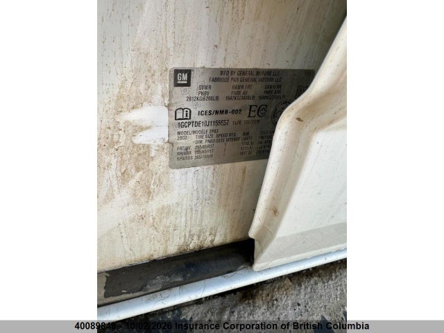 2018 Chevrolet Colorado Z71 მანქანა იყიდება აუქციონზე, vin: 1GCPTDE10J1155657, აუქციონის ნომერი: 40089848