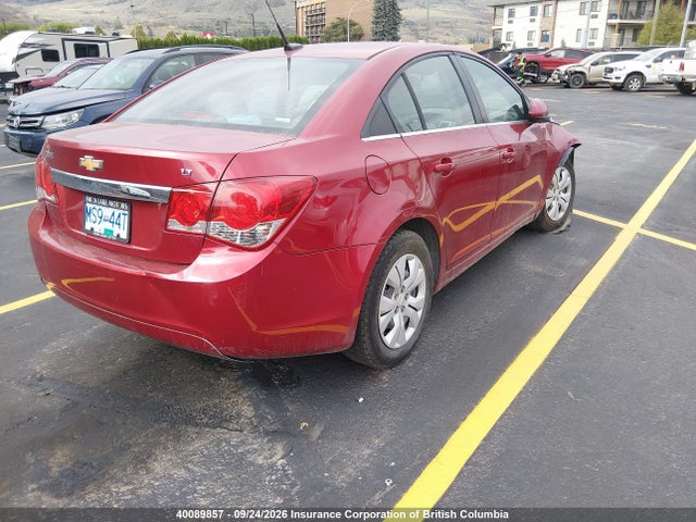 Auction sale of the 2012 Chevrolet Cruze, vin: 1G1PF5SC4C7120325, lot number: 40089857