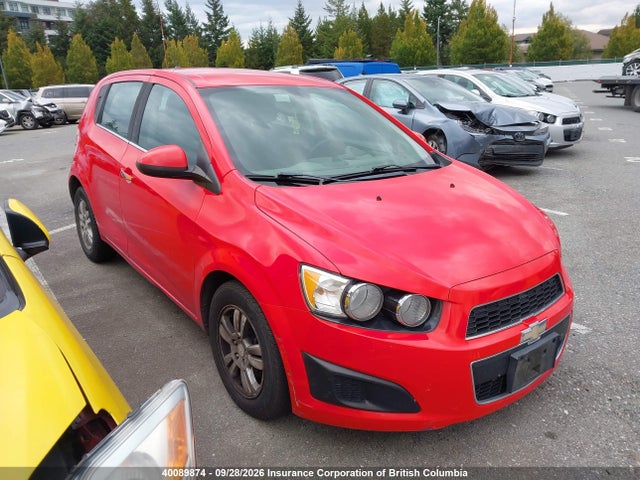 Chevrolet Sonic 2014 1G1JC6EH1E4171202 Image 13