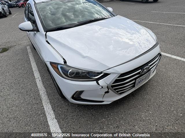 Продаж на аукціоні авто 2018 Hyundai Elantra Sel/value/limited, vin: KMHD84LF3JU524945, номер лоту: 40089876