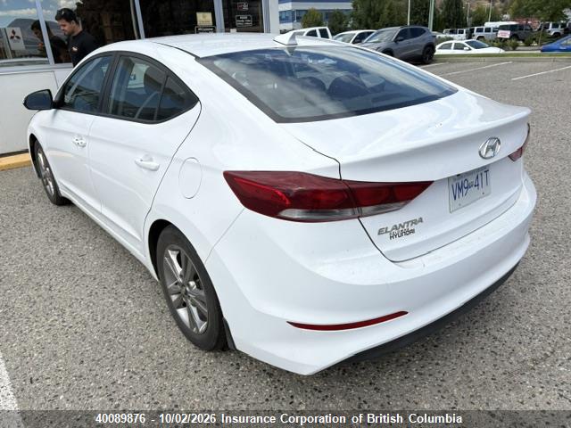 Продаж на аукціоні авто 2018 Hyundai Elantra Sel/value/limited, vin: KMHD84LF3JU524945, номер лоту: 40089876