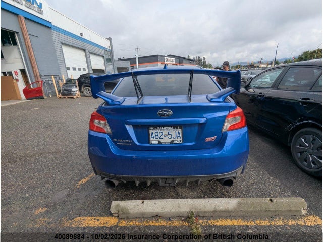 Продажа на аукционе авто 2016 Subaru Wrx Sti, vin: JF1VA2T68G9829036, номер лота: 40089884