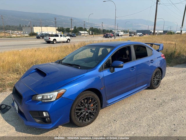 Продажа на аукционе авто 2016 Subaru Wrx Sti, vin: JF1VA2T68G9829036, номер лота: 40089884