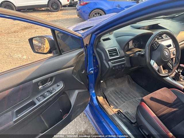 Продажа на аукционе авто 2016 Subaru Wrx Sti, vin: JF1VA2T68G9829036, номер лота: 40089884
