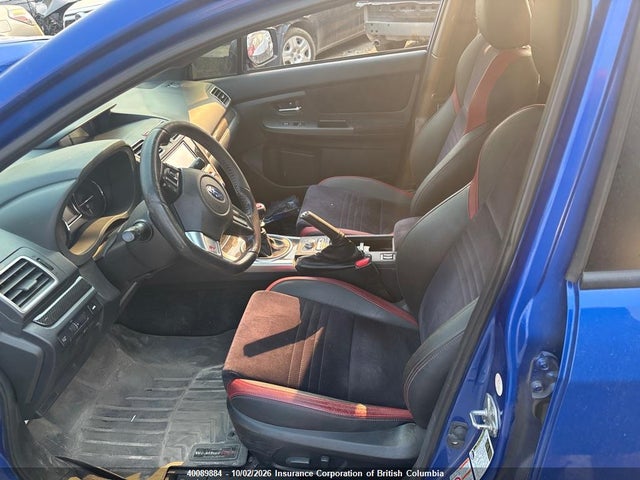 Продажа на аукционе авто 2016 Subaru Wrx Sti, vin: JF1VA2T68G9829036, номер лота: 40089884
