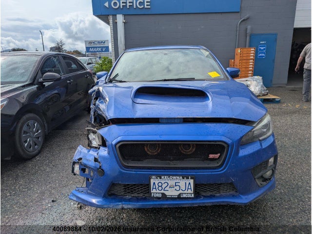 Продажа на аукционе авто 2016 Subaru Wrx Sti, vin: JF1VA2T68G9829036, номер лота: 40089884