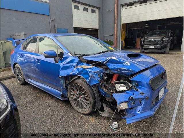Продажа на аукционе авто 2016 Subaru Wrx Sti, vin: JF1VA2T68G9829036, номер лота: 40089884