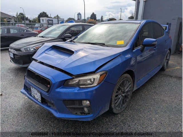 Продажа на аукционе авто 2016 Subaru Wrx Sti, vin: JF1VA2T68G9829036, номер лота: 40089884