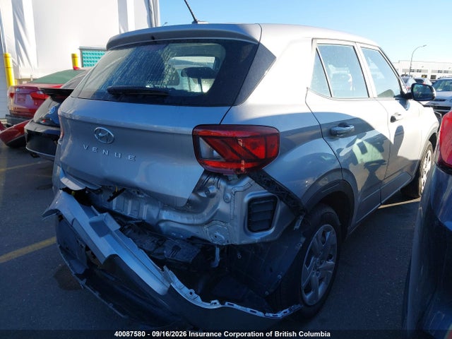 Aukcja sprzedaży 2025 Hyundai Venue Se, vin: KMHRB8A34SU352143, numer aukcji: 40087580