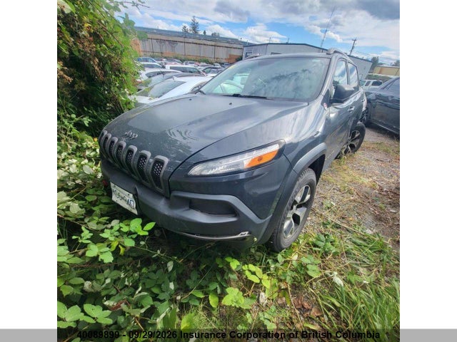 2016 Jeep Cherokee Trailhawk მანქანა იყიდება აუქციონზე, vin: 1C4PJMBS6GW378428, აუქციონის ნომერი: 40089899