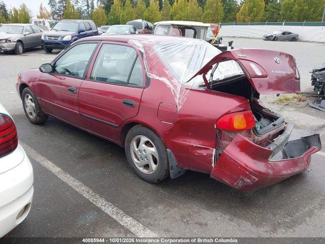 40085944 :رقم المزاد ، 2T1BR12E6YC810893 vin ، 2000 Toyota Corolla Ve/ce/le مزاد بيع