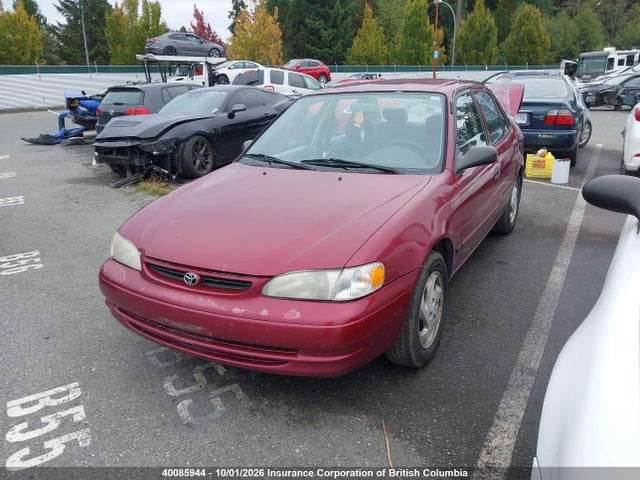 40085944 :رقم المزاد ، 2T1BR12E6YC810893 vin ، 2000 Toyota Corolla Ve/ce/le مزاد بيع