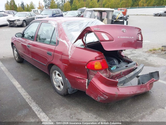 40085944 :رقم المزاد ، 2T1BR12E6YC810893 vin ، 2000 Toyota Corolla Ve/ce/le مزاد بيع