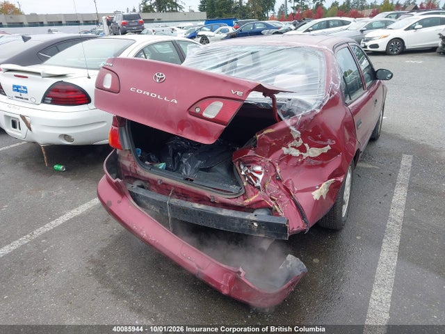 40085944 :رقم المزاد ، 2T1BR12E6YC810893 vin ، 2000 Toyota Corolla Ve/ce/le مزاد بيع