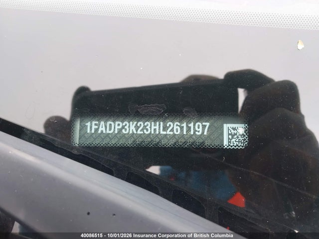 Ford FOCUS SE 2017 1FADP3K23HL261197 Image 9
