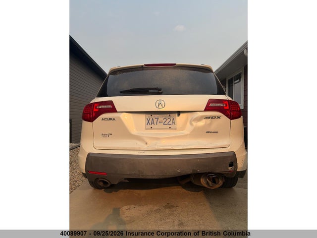 Aukcja sprzedaży 2007 Acura Mdx, vin: 2HNYD28277H001218, numer aukcji: 40089907