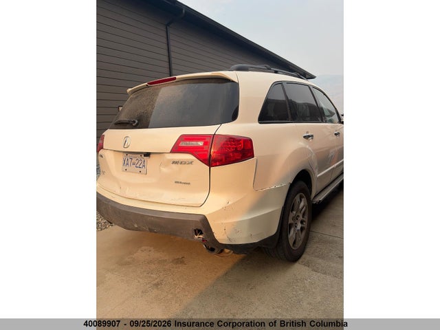 Aukcja sprzedaży 2007 Acura Mdx, vin: 2HNYD28277H001218, numer aukcji: 40089907