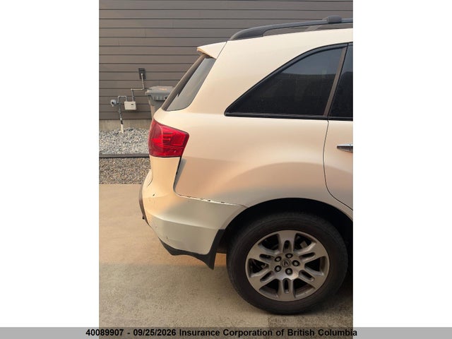 Aukcja sprzedaży 2007 Acura Mdx, vin: 2HNYD28277H001218, numer aukcji: 40089907