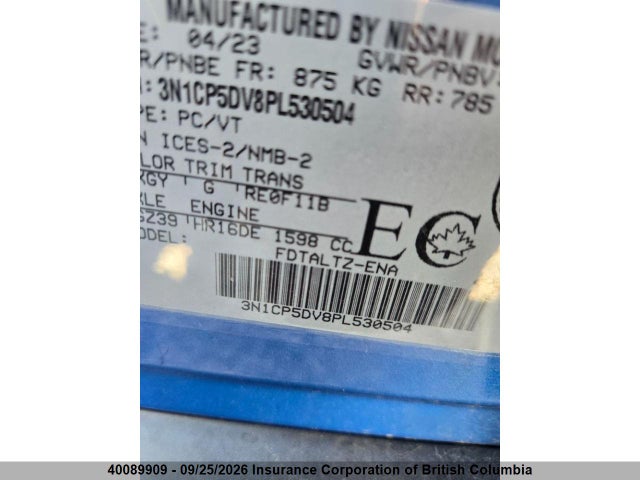 Nissan Kicks 2023 3N1CP5DV8PL530504 Image 14