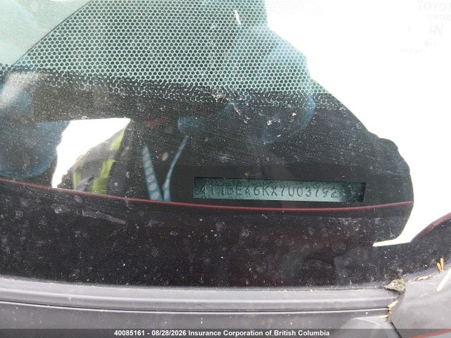 Aukcja sprzedaży 2007 Toyota Camry Ce/le/xle/se, vin: 4T1BE46KX7U037923, numer aukcji: 40085161